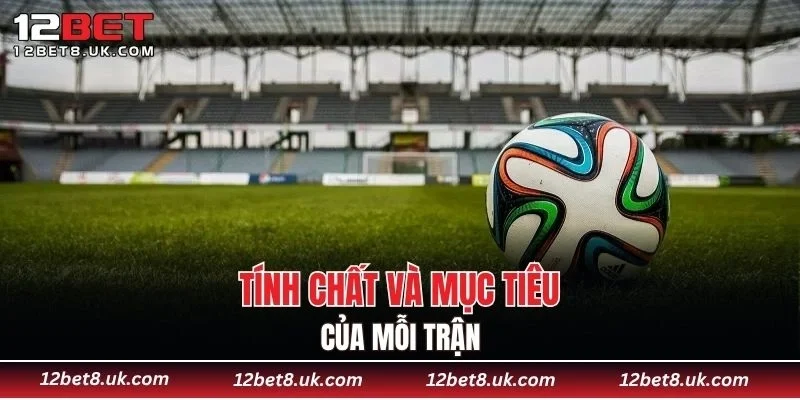 Tính chất và mục tiêu của mỗi trận